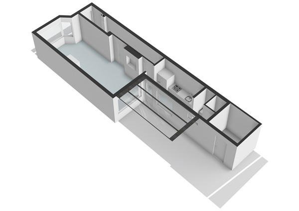 Floorplan - Soembastraat 65, 2315 BS Leiden